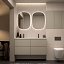 Mueble de baño Blanca suspendido 4 cajones 2 senos de Avila Dos 
